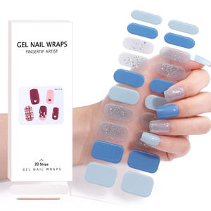 Autocollants pour ongles en gel semi-durci 2D, mode, doux, à prix réduit, pour approvisionnement mixte - Product Image 4