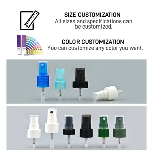 Frosted Glass Serum Pump <strong>Top</strong> 24/410 28/410 <strong>Black</strong> White <strong>Sprayer</strong> Fine Mist <strong>Top</strong> Cap - Product Image 6