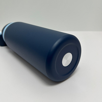 Bouteille d'eau sport isotherme en acier inoxydable 16oz/19oz/24oz/28oz/32oz avec couvercle à clapet personnalisé et finition mate – Vente en gros