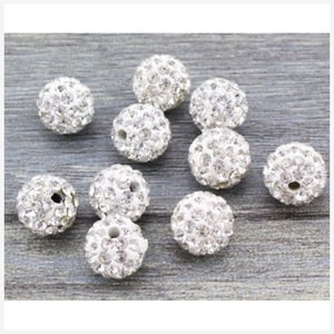 Perles de qualité supérieure <span class=keywords><strong>6</strong></span>-14 mm, tailles assorties, haute densité, brillance intense, perles diamantées à trou droit pour la fabrication de bijoux DIY - Product Image 2