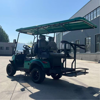 Voiturette de golf 2+2 places à prix d'usine, batterie au lithium, 4 places, puissance élevée, navigation GPS, autonomie de 100 km, à vendre