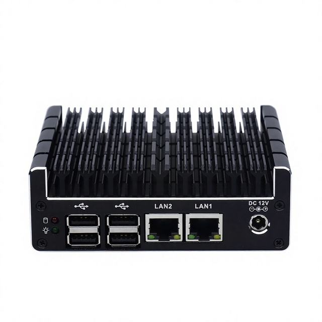 NUC Mini PC Barebone Linux Micro Pc J3060 Firewal Mini PC Computer with Dual Display