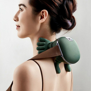 Electric Neck Shoulder Massager Heating Adjustable Temperature Real Touch Feeling 2000mAh Battery-Portable for <strong>Chronic</strong> <strong>Pain</strong> - Product Image 1