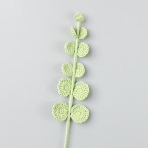 Fiori all'uncinetto fatti a mano all'ingrosso 2026, foglie d'olivo all'uncinetto, fiori artificiali, foglie di eucalipto all'uncinetto, regali per la festa della mamma - Product Image 3