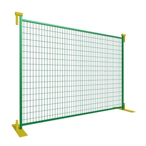 Hot Bán Canada Tiêu Chuẩn Di Chuyển Lưới Hàng Rào Cấu Trúc Mạ Kẽm Hàng Rào Tạm Thời - Product Image 3