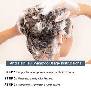 Champú anticaída de 250Ml Fórmula orgánica Champú anticaída de <span class=keywords><strong>cabello</strong></span> Etiqueta privada con péptidos y adenosina <span class=keywords><strong>para</strong></span> todo tipo de <span class=keywords><strong>cabello</strong></span> - Product Image 4