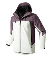 Veste d'hiver matelassée pour homme avec rembourrage 90% duvet de canard blanc, capuche amovible, impression graphène, personnalisable, vente en gros