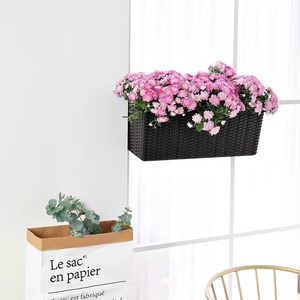<span class=keywords><strong>Jardinière</strong></span> rectangulaire auto-absorbante JQ pour balcon, mur, balustrade, <span class=keywords><strong>rebord</strong></span> <span class=keywords><strong>de</strong></span> <span class=keywords><strong>fenêtre</strong></span>, extérieur - Product Image 3