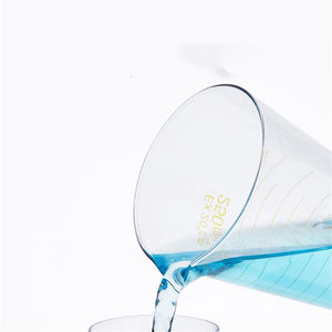 Buenos precios de cilindro de medición Cristalería de laboratorio Taza de medición triangular Cilindro de medición Clase a - Product Image 5