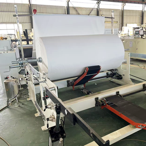 เครื่องผลิตกระดาษชำระมือสองสภาพใหม่สำหรับโรงงานผลิต พร้อมเครื่องตัดและม้วนกระดาษทิชชูแบบม้วนรวมถึงลูกปืน - Product Image 5