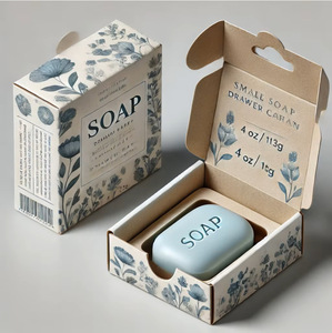 Tùy Chỉnh Dễ Thương Xà Phòng Hộp Bưu Phẩm Vận Chuyển Bài Gửi Thư Hộp Số Lượng Lớn Với Biểu Tượng Tùy Chỉnh Quà Tặng Xà Phòng Hộp - Product Image 4