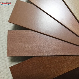 مكونات ستائر خشبية مخصصة وشرائح خشبية من خشب الزيزفون مخصصة - Product Image 1
