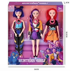 Muñeca <span class=keywords><strong>de</strong></span> Plástico <span class=keywords><strong>de</strong></span> 11 Pulgadas con Temática <span class=keywords><strong>de</strong></span> Música y Luces, Grupo <span class=keywords><strong>de</strong></span> Chicas K-Witch, Figura <span class=keywords><strong>de</strong></span> Juguete Articulada <span class=keywords><strong>de</strong></span> Cuerpo Completo, Edades 4-6, Coreana del Sur - Product Image 1