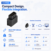 Traceur GPS de voiture OBDII 4G D2C innovant avec module BLE intégré pour la gestion à distance des flottes de véhicules