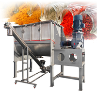 Horizonta Double petit mélangeur en spirale de ruban de riz en poudre Mini mélangeur d'alimentation Prix de la machine de mélange