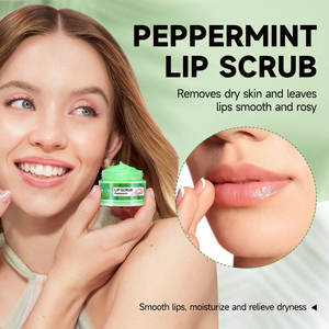 Скраб для губ RSNY Cross Border Export Temu50g с ароматом мяты и лимона, органический, в английской упаковке, увлажняющий, для жирной кожи, срок годности 3 года - Product Image 2