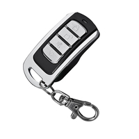 Duplicateur de clé ABS Aiba AB031 avec télécommande sans fil 4 boutons à code tournant pour porte de garage 433mhz/315mhz, pile 3V CR2016