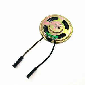 扬声器8欧姆0.5瓦电子狗扬声器玩具扬声器带杜邦线母头针公头