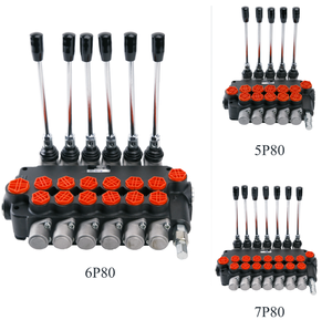 Válvula de control de solenoide hidráulica P80 Válvula hidráulica Válvula de control direccional - Product Image 3