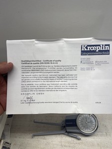 Calibrador de Interesistencia Kroeplin ID1030 Rango 30-50mm/0.01mm Nuevo - Product Image 6