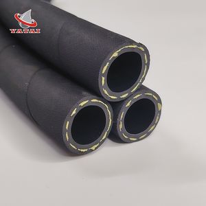 SAE J30 R9/R10 고압 엔진 연료 호스 13mm 1/2 인치 블랙 아라미드 원사 NBR 오일 방수 부드러운 절단 가능 - Product Image 1