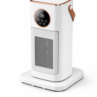 Chauffage d'intérieur vertical oscillant de haute qualité avec minuterie 12h, oscillation large de 70°, affichage numérique LED pour la maison