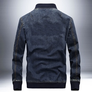 Chaquetas Bomber Vaqueras de Invierno para Hombre, Lavadas, Transpirables, Tallas Grandes - Product Image 2