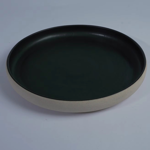 Bol N-Bowl Agung Keramik Japandi moderne émaillé en fonte d'aluminium 24 cm avec poignée, idéal pour mélanger, servir des salades et des fruits en cuisine – Le plus apprécié - Product Image 1