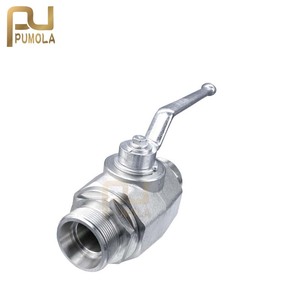 บอลไฮดรอลิกแบบแมนนวล KHB ทำจากเหล็กกล้าคาร์บอน บอลไฮดรอลิกสองทางแรงดันสูง - Product Image 3