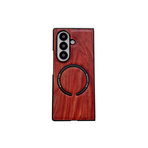 เคสโทรศัพท์ไม้แท้แบบแม่เหล็กสำหรับ Samsung <span class=keywords><strong>Z</strong></span> <span class=keywords><strong>Fold</strong></span> 7 <span class=keywords><strong>4</strong></span> 5 6 พร้อมฟิล์มกันรอยหน้าจอ วัสดุ PC บรรจุในถุง OPP - Product Image 3
