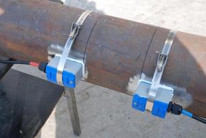 Wandgemonteerde Digitale Ultrasone Flowmeter Debietmeter TUF-2000B TS-2 Flowsensor - Product Image 6