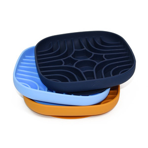 Nuevo producto para mascotas Alivio DE LA ANSIEDAD Alimentador lento personalizado Mantequilla de cacahuete portátil Tazón de silicona para perros de alimentación lenta - Product Image 5