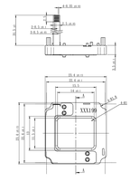 Obturateur NUC de précision pour module d'imagerie thermique 640x512, noyau d'obturateur optique à solénoïde, 40 ans d'expertise