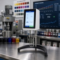 Viscosimètre numérique rotatif à écran tactile de qualité supérieure, testeur de faible viscosité PX-DV2T-LV avec noyau d'exploitation Linux Cortex-A7