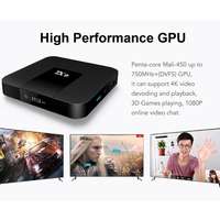 Topleo Amlogic S905w Android TV Box 2GB 16GB Reproductor Multimedia TX3 Mini TX9 4K Android TV Box