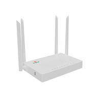 Terminal Óptico XPON V2802ACT con Puerto CATV y WiFi para Internet y Televisión por Cable, Uso Doméstico
