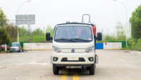 Camion à ordures électrique M2, compresseur de déchets, 5,8 m³, batterie LFP CATL 55,7 kWh, empattement court, camion d'assainissement