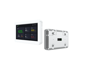 Caja controladora de velocidad del ventilador del sistema HVAC con CO2 PM2.5 VOC Sensores de temperatura y humedad Controlador de ventilación Caja de plástico - Product Image 2