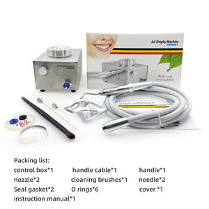 Attrezzatura dentale per la pulizia dell'acqua Spray profia a getto lucidante macchina sabbiatrice odontoiatria portatile da scrivania <span class=keywords><strong>unit</strong></span>à lucidatrice ad aria - Product Image 6