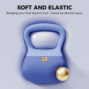 Özel Logo yumuşak Kettlebell dambıl ev Fitness ekipmanları erkekler ve kadınlar için antreman ücretsiz ağırlıkları - Product Image 2