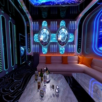 Table de comptoir moderne personnalisée pour boutique Mini Bar Cabinet Design Club Furniture Bar Night Club Interior Design