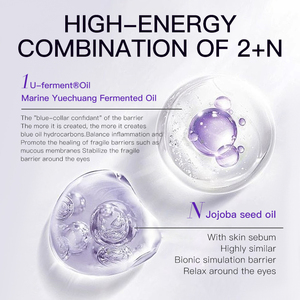 Nhãn hiệu riêng rõ rệt làm giảm dưới mắt Túi nếp nhăn quầng thâm nếp nhăn chống lão hóa loại bỏ nếp nhăn mắt con lăn huyết thanh - Product Image 2