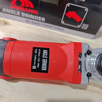 FYUN A-4 Meuleuse d'angle électrique professionnelle portative marine 100 mm 110 V/220 V 900 W avec interrupteur à glissière industriel personnalisable DIY