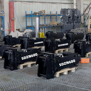 Ciseaux hydrauliques silencieux SB40 de 4 à 7 tonnes avec lubrification automatique, certifiés CE, pour la démolition, l'exploitation minière et l'entretien routier - Product Image 5