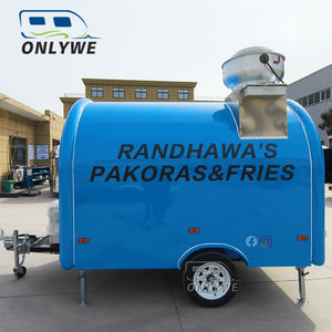 Mini camion Mobile per merenda con cucina completa per barbecue Taco Pizza Kebab Shawarma - Product Image 2