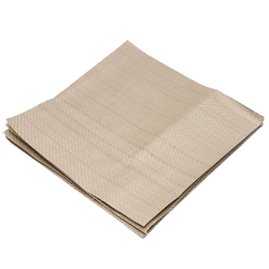 Foglio di carta a basso prezzo carta Kraft tessuto tessuto intrecciato Plaid sacchetti di plastica manico tessuto tessuto carta Kraft rotolo - Product Image 3