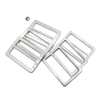 Boucle de ceinture en aluminium HDE 54x40cm, revêtement en dentelle, écologique, durable, pour chaussures, sacs, ceintures, vêtements