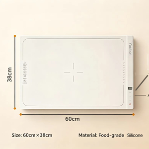 Alfombrilla Calentadora de Alimentos Ahorradora de Energía, Ideal para Fiestas Nocturnas de Vistre de Partidos de Fútbol Internacionales, con Temporizador y Temperatura Ajustable - Product Image 1