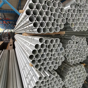 Tubería Galvanizada de Alta Calidad al por Mayor de Fábrica China, Tubería Redonda de Acero Galvanizado - Product Image 1