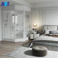 Tout en un modulaire Préfabriqué salle de bain wc toilette unité cabine de douche